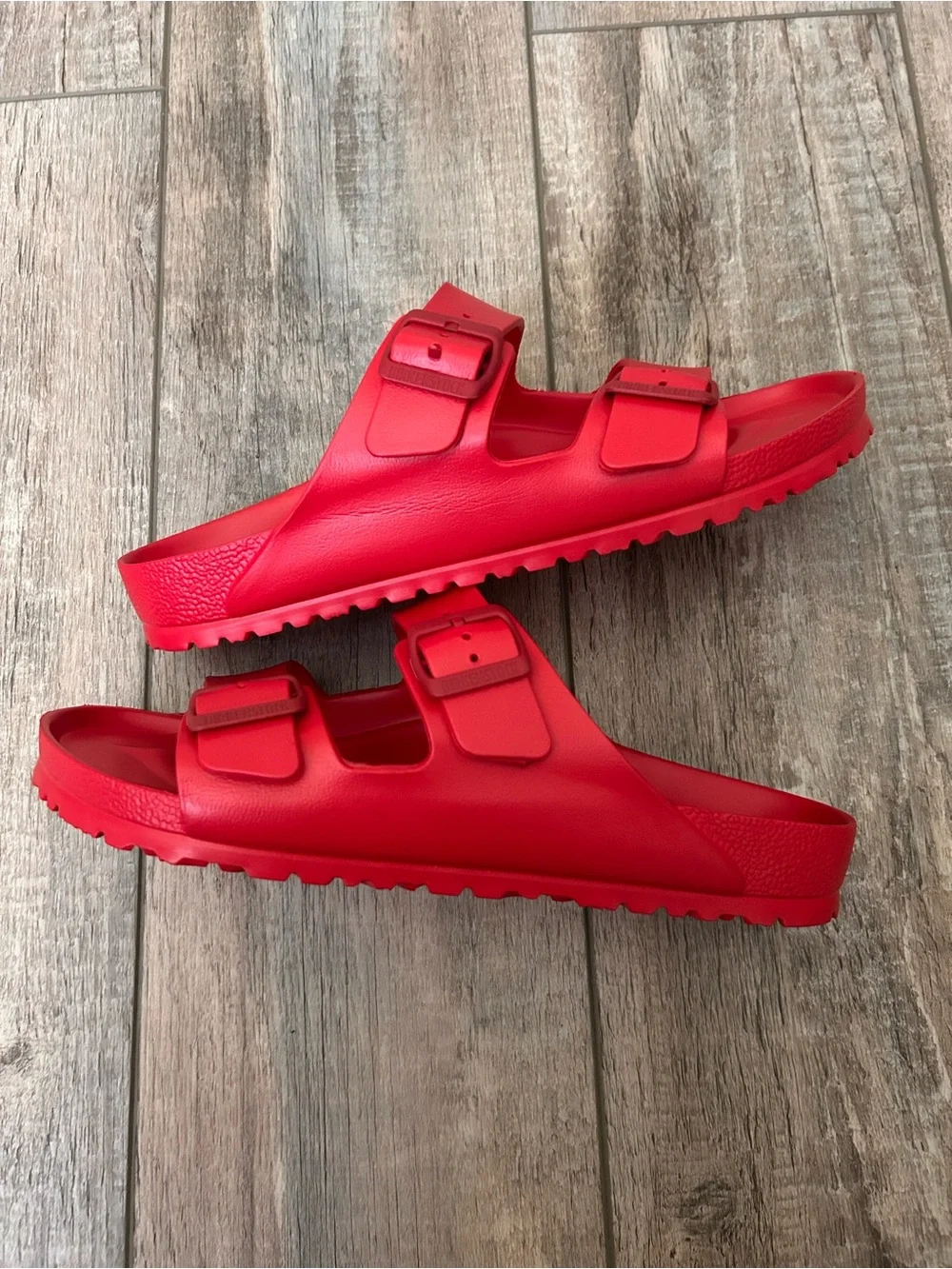 Birkenstock Arizona EVA Essentials Active Red Sandals Men’s 11 NWOT